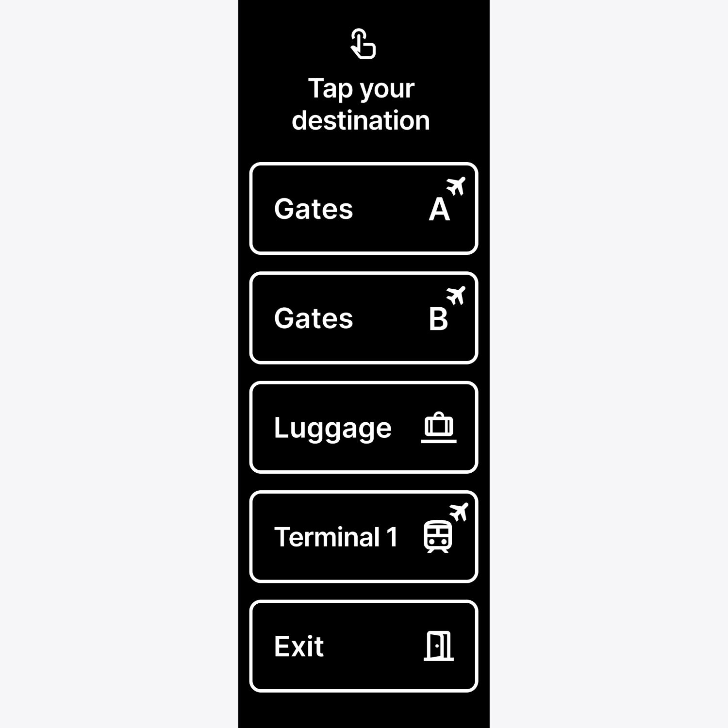 AI specific UI elements in blue color
