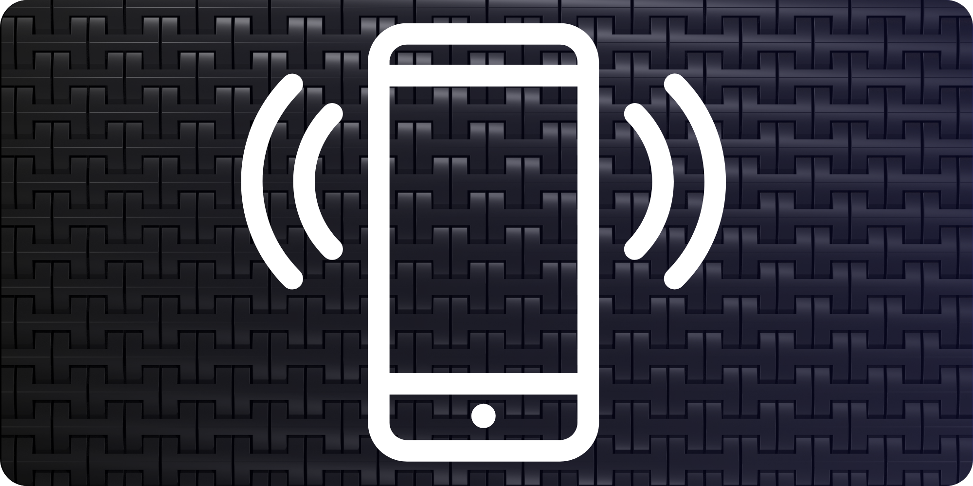 Mobile Black/White Icon.