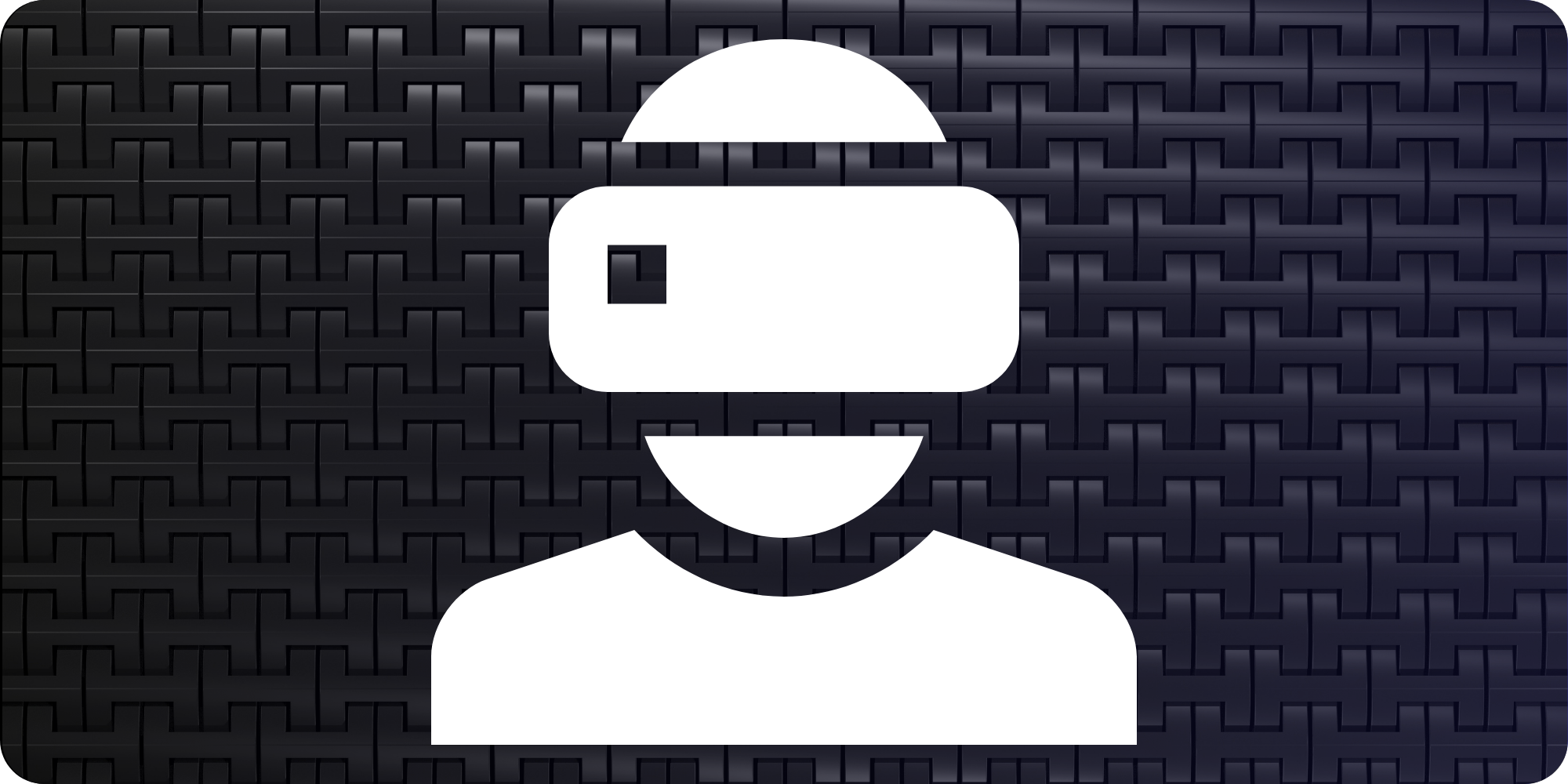 VR White/Black Icon.