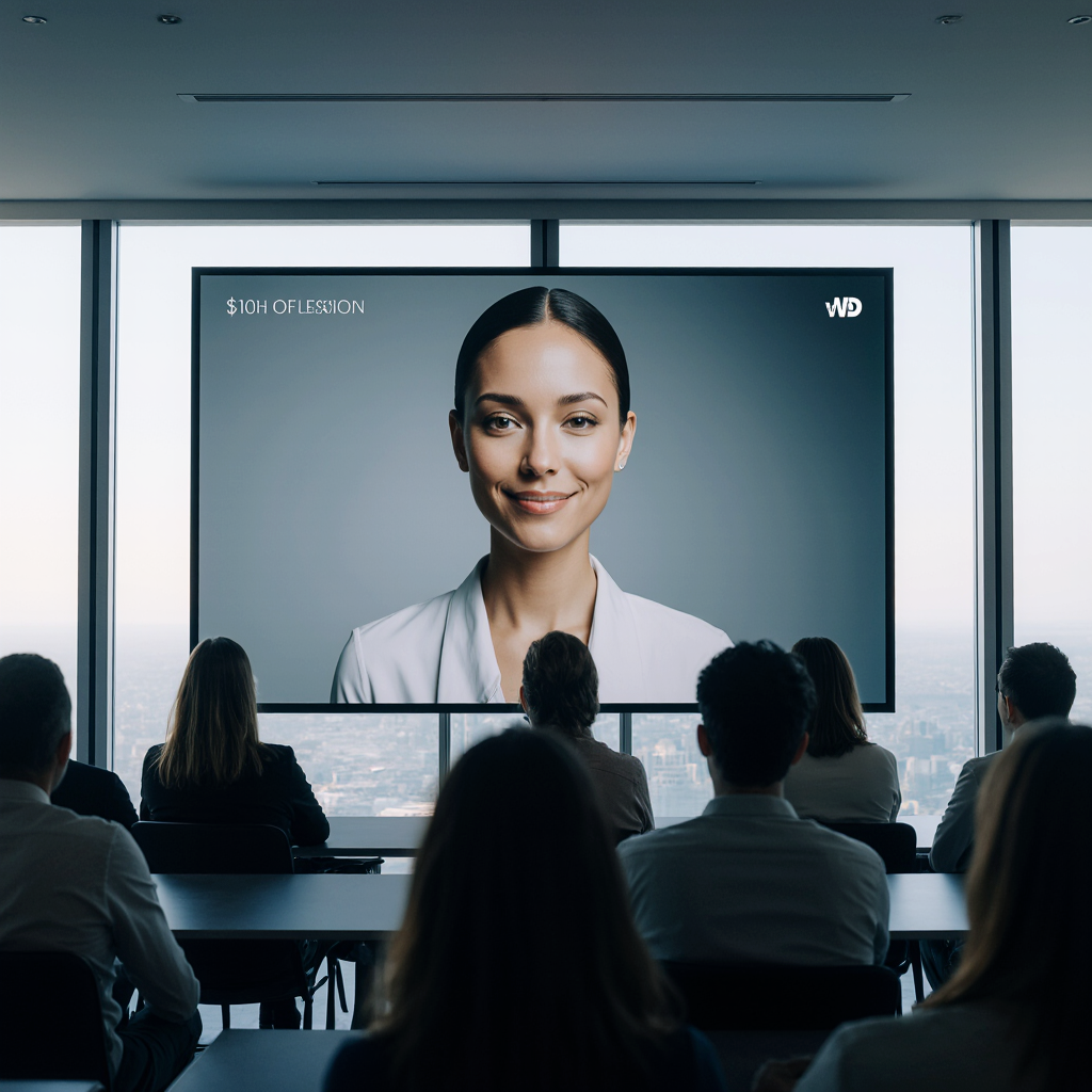 Female training avatar.