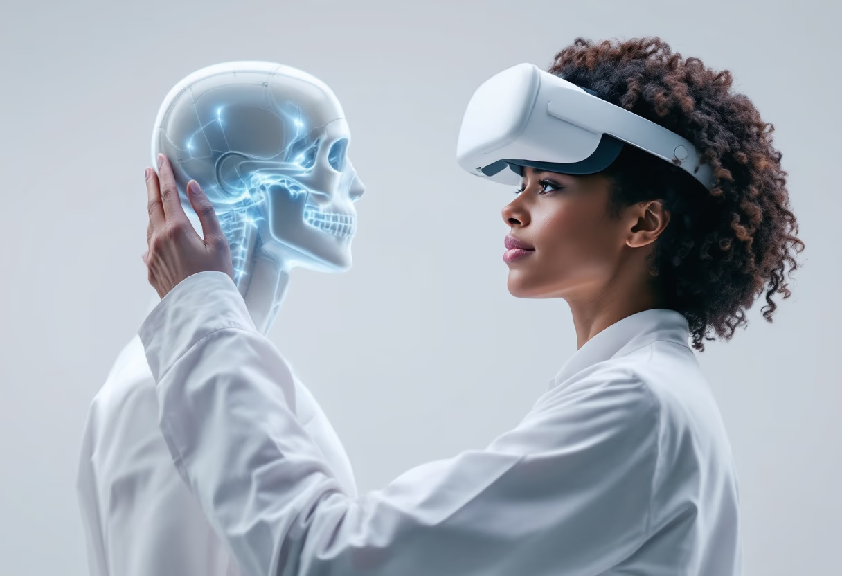 image of ar/vr experience in healthcare training