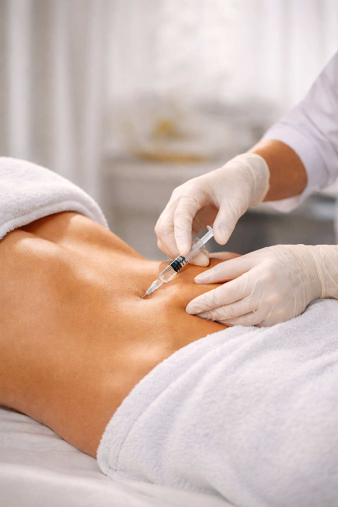 Injektionslipolyse – Fett-weg-Spritze