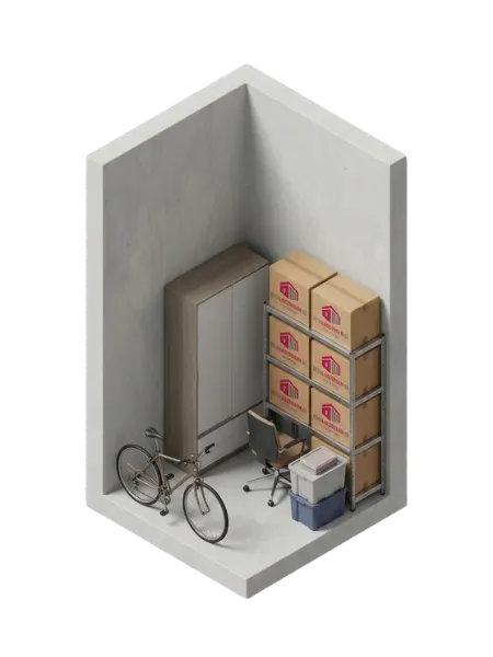 Premium-Größe für 4,5-Zi-Wohnung, Großlager oder Showroom-Bestände.