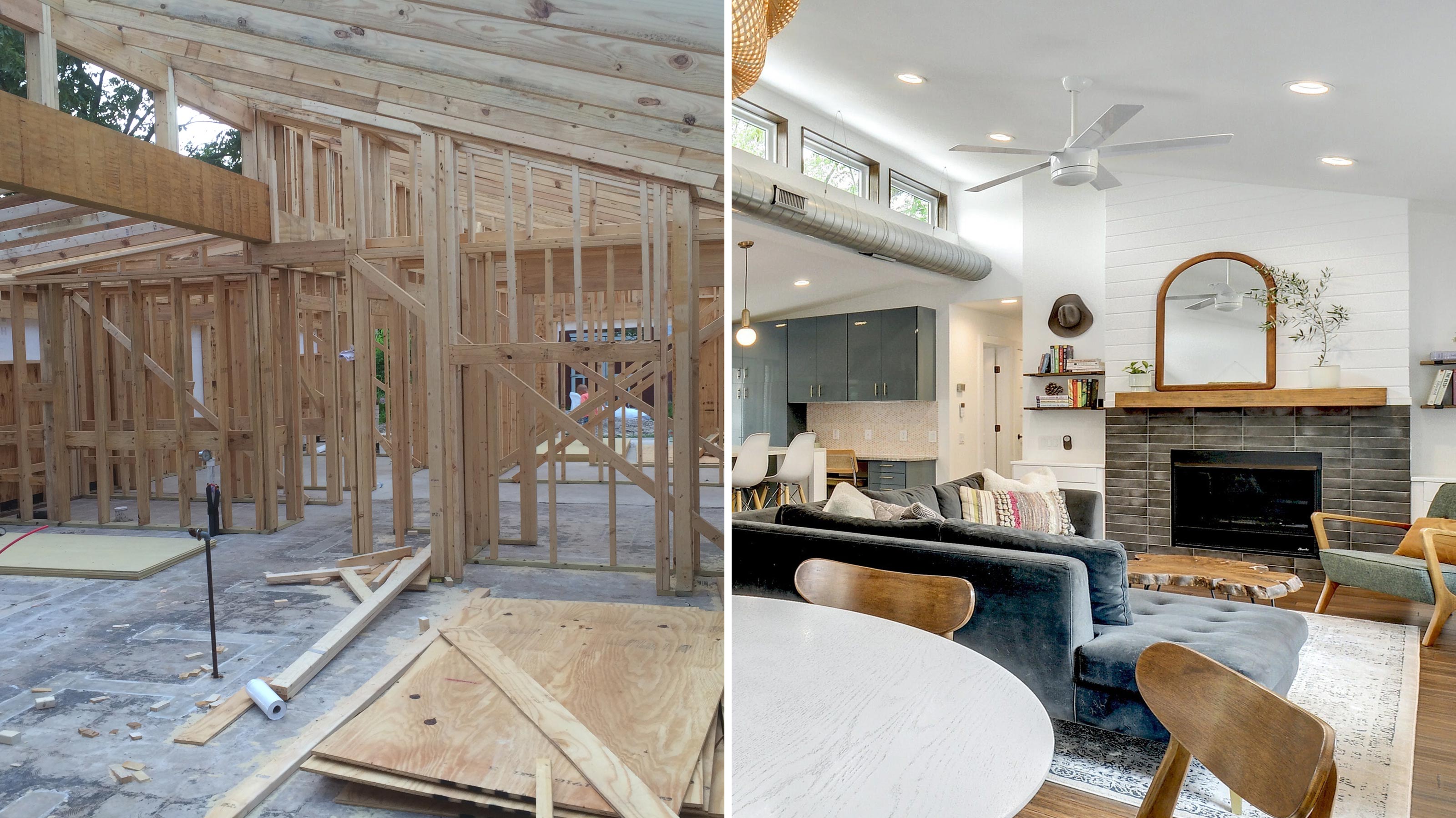 Austin home remodel before and after — understanding realistic construction timelines