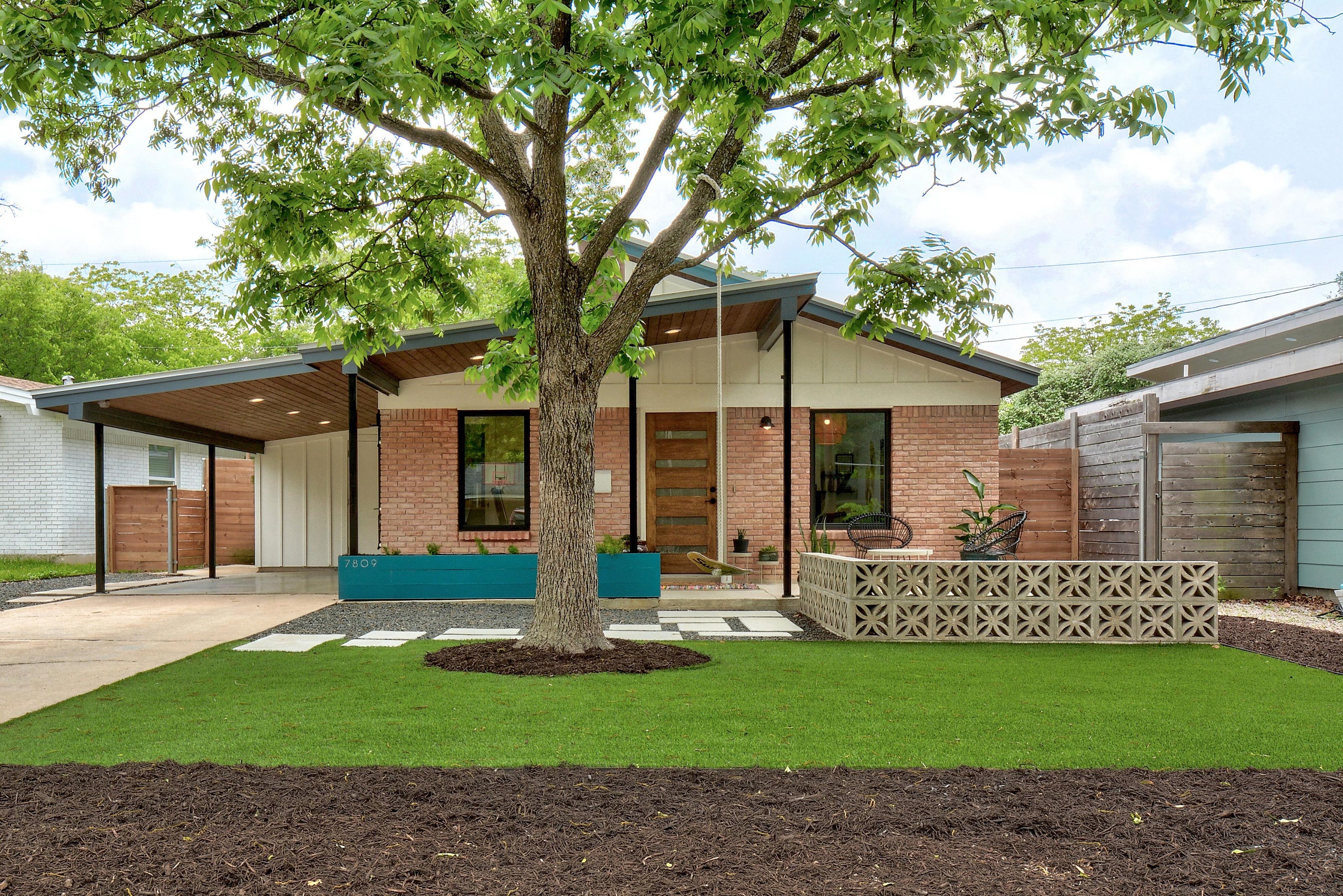 Completed Austin home renovation — understanding whether to buy or renovate in Austin's current market