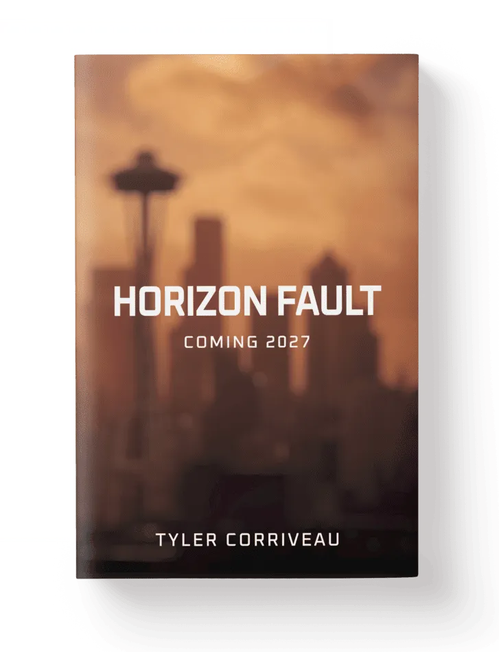 Horizon Fault Book Cover, Book 02 of The Transition Age Trilogy