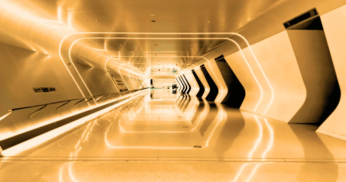 Cyberpunk Subterrainean Tunnel In Transition Age Trilogy