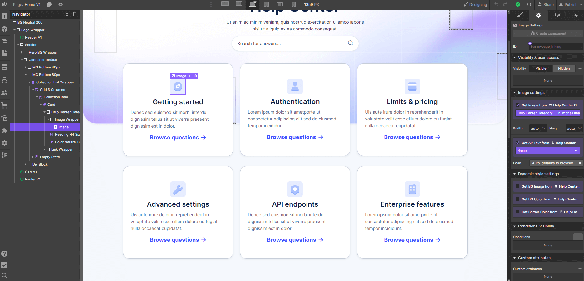 Graphics And Icons - KnowledgeHub X Webflow Template