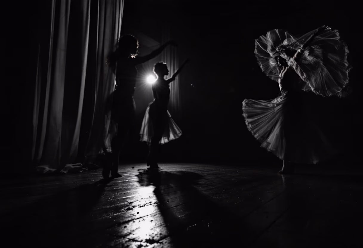 [background image] image of a vibrant dance class in action (for a dance studio)