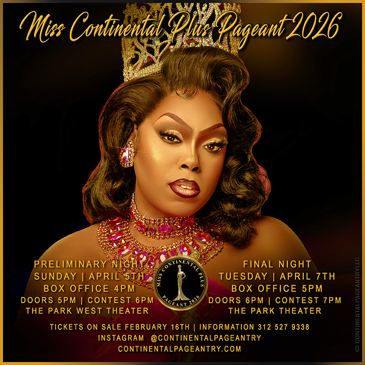 Miss Continental Plus 2026 Pageant at The Park West Theater