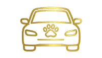 Front door delivery icon representing private home delivery service for German Rottweiler puppies across the United States