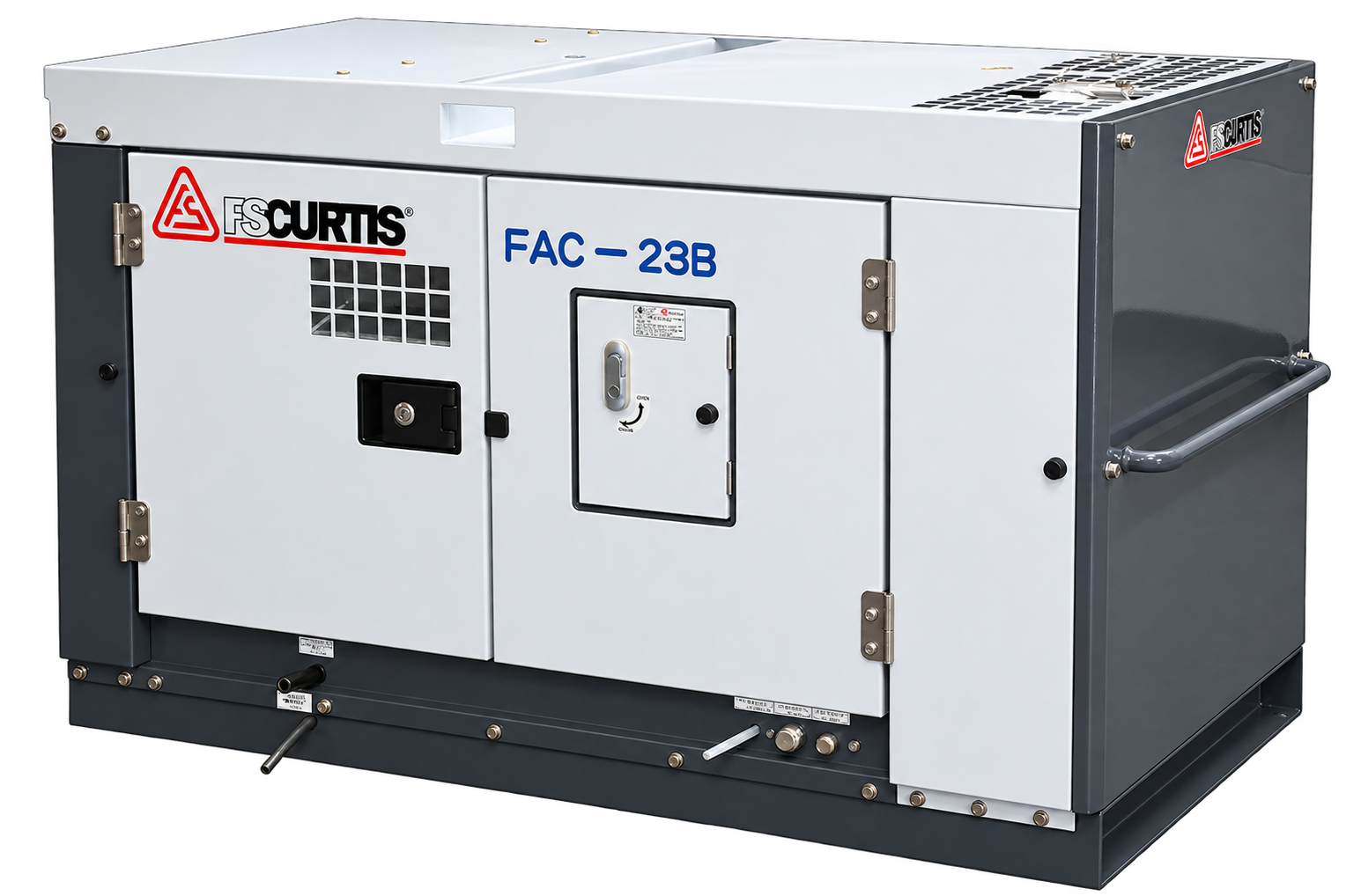 FS-Curtis FAC-23B box-type Kubota diesel rotary screw air compressor