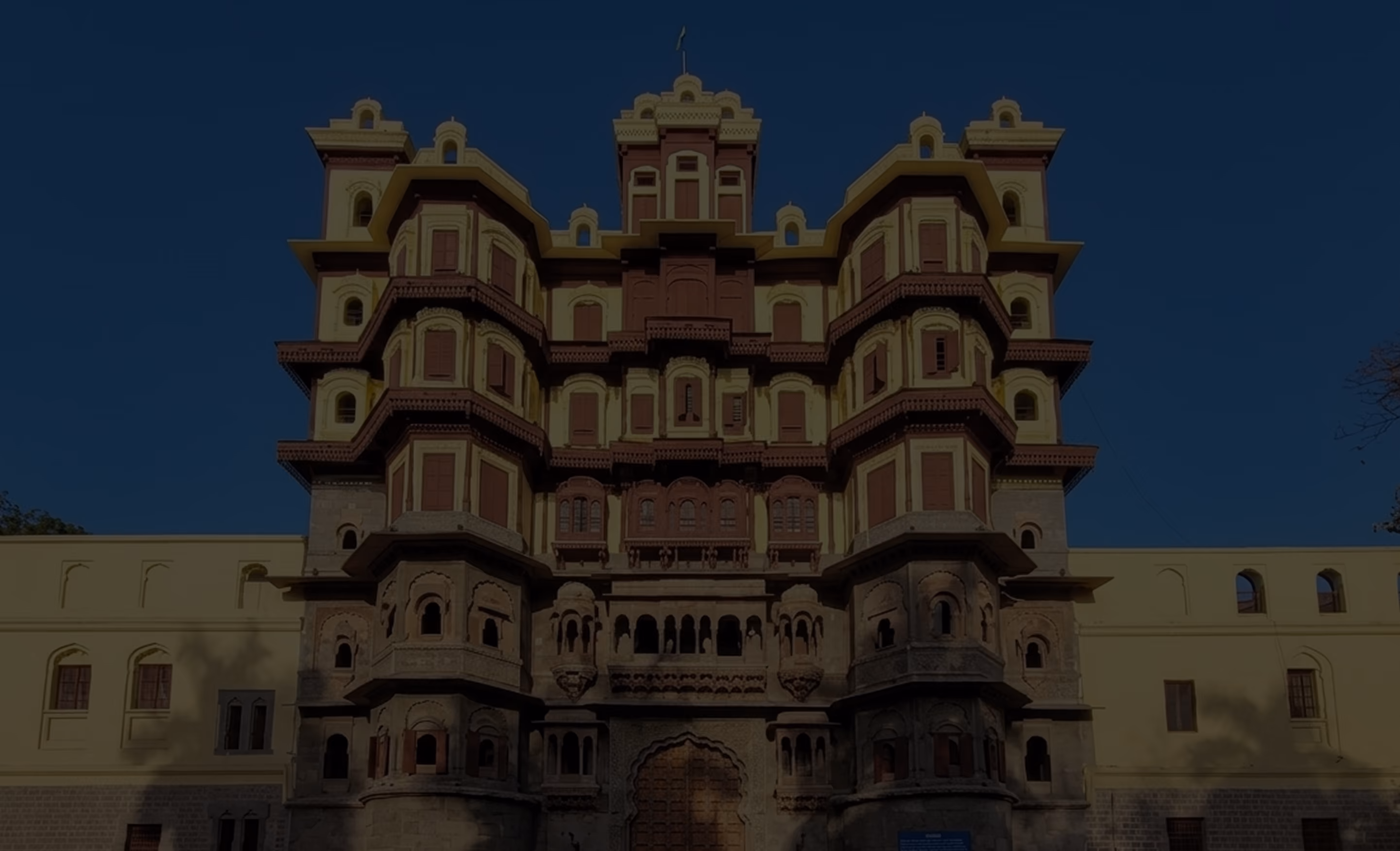 Indore city illustration