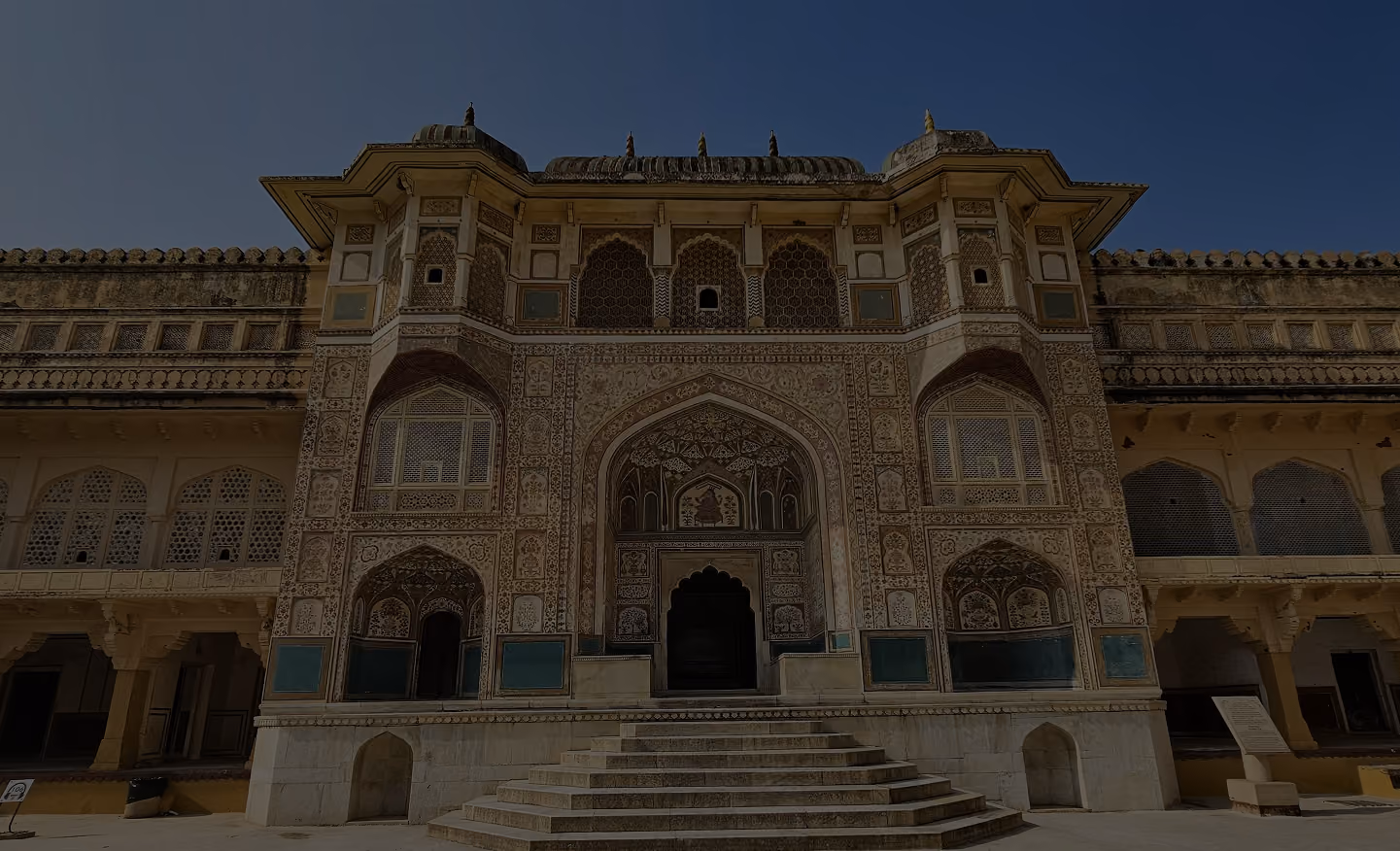 Jaipur city illustration
