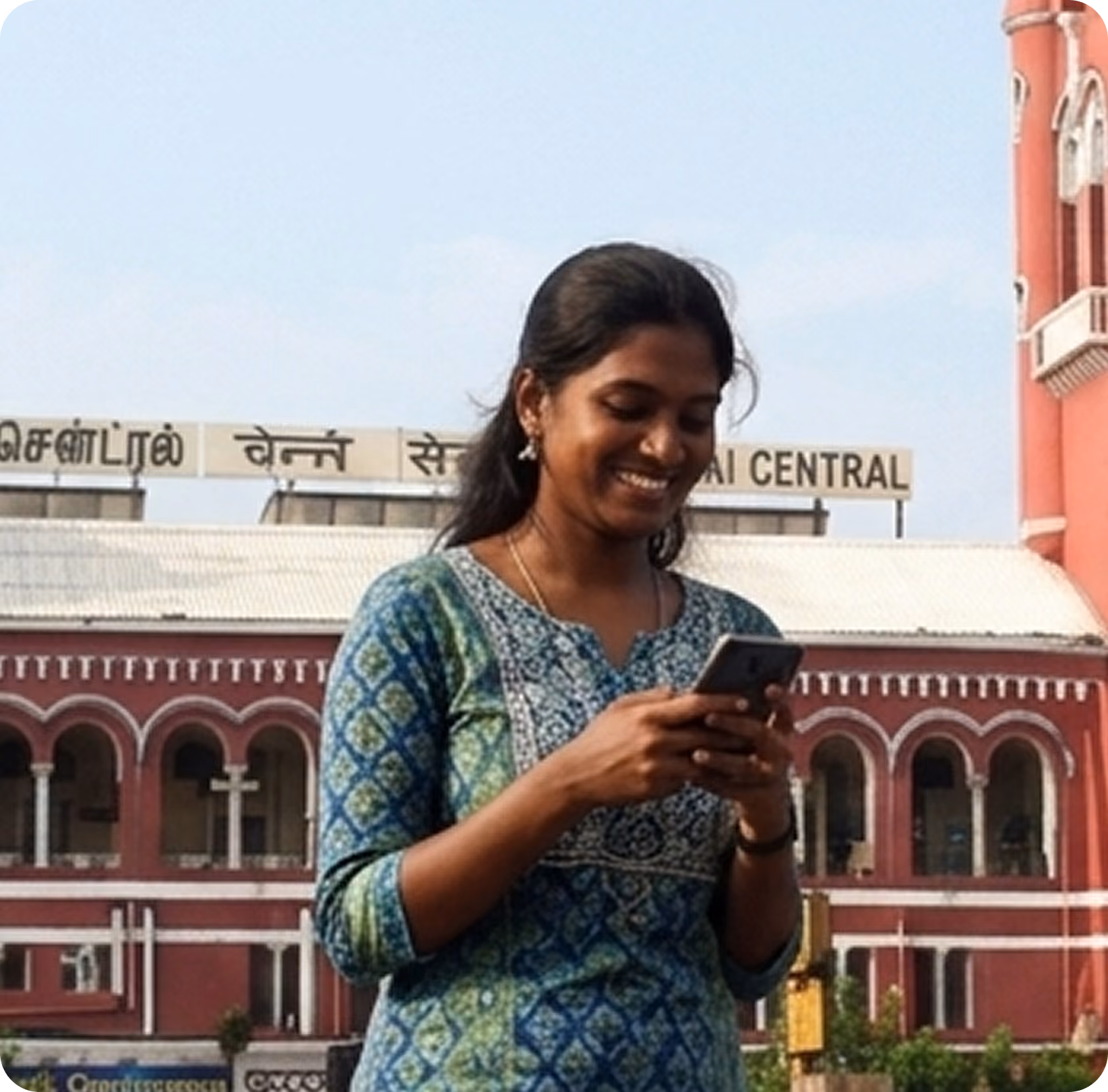 Personal loan in Chennai for salaried professionals checking loan details on mobile