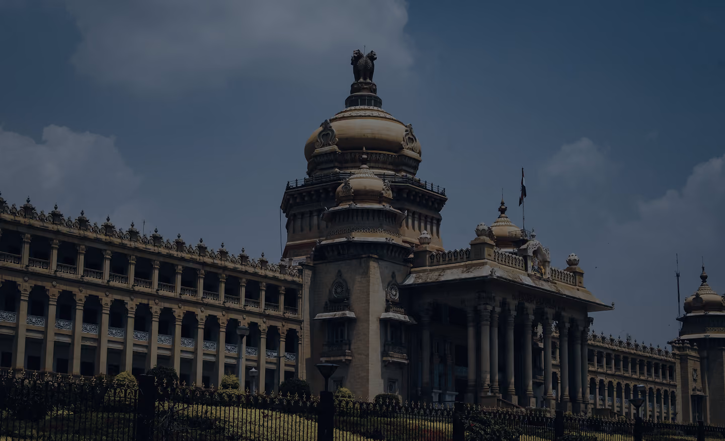 Bangalore city illustration