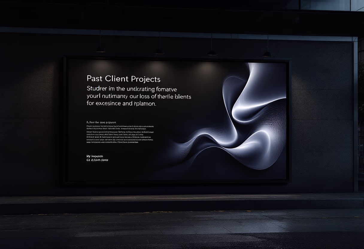 [digital project] image of past client project on a billboard
