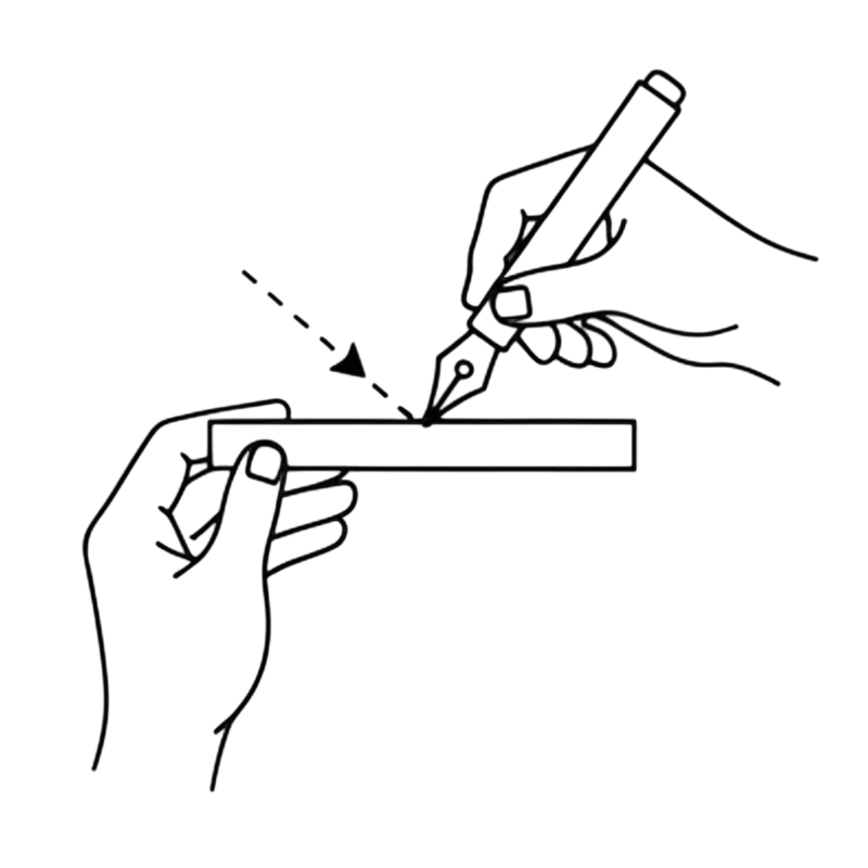 Writing a note for the UNSENT  capsule.