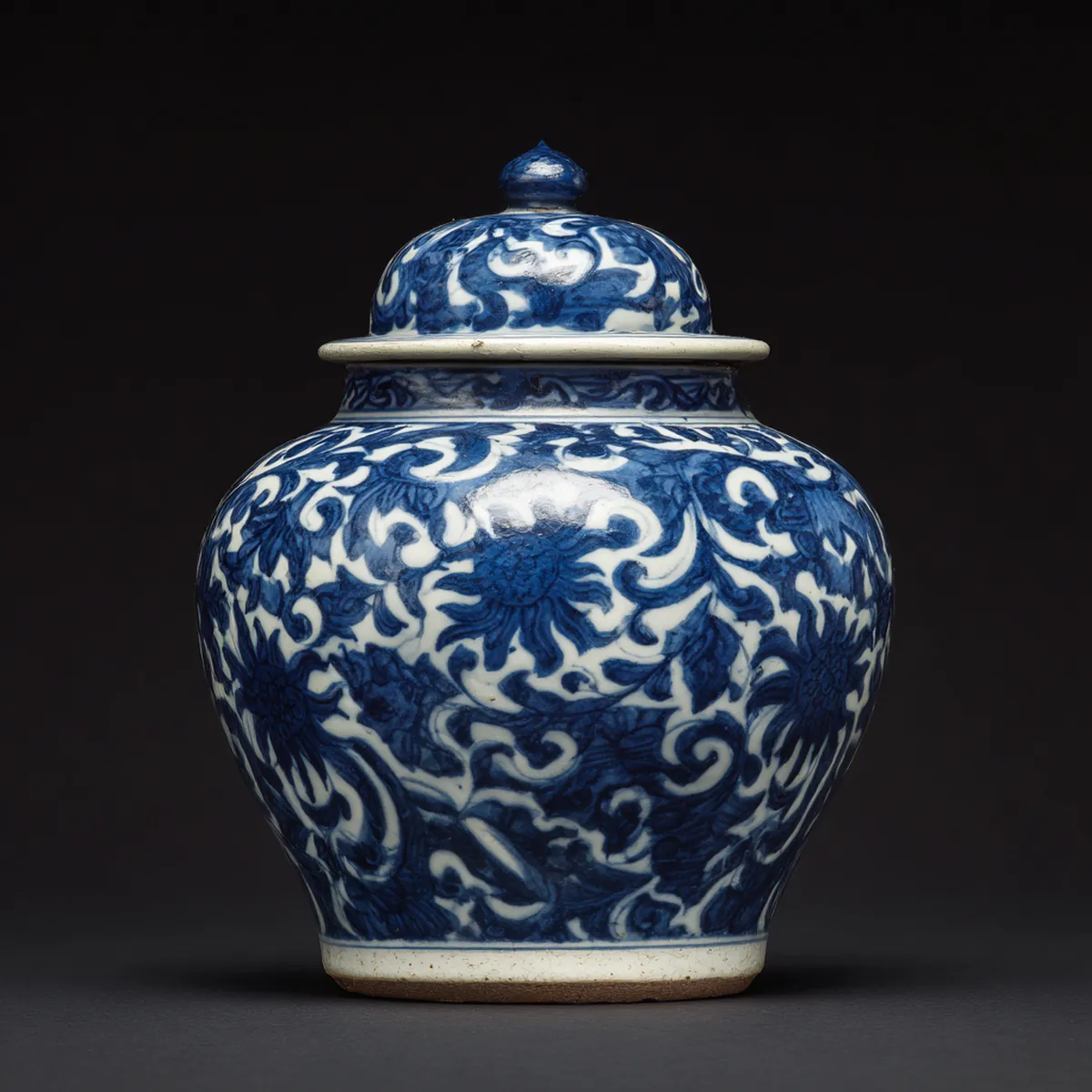 Lidded jar