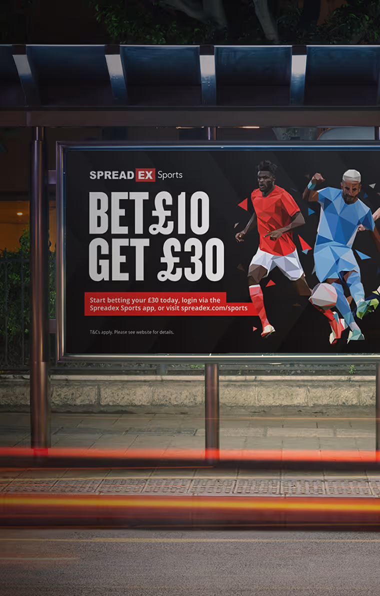 Spread Ex Sports Billboard Design