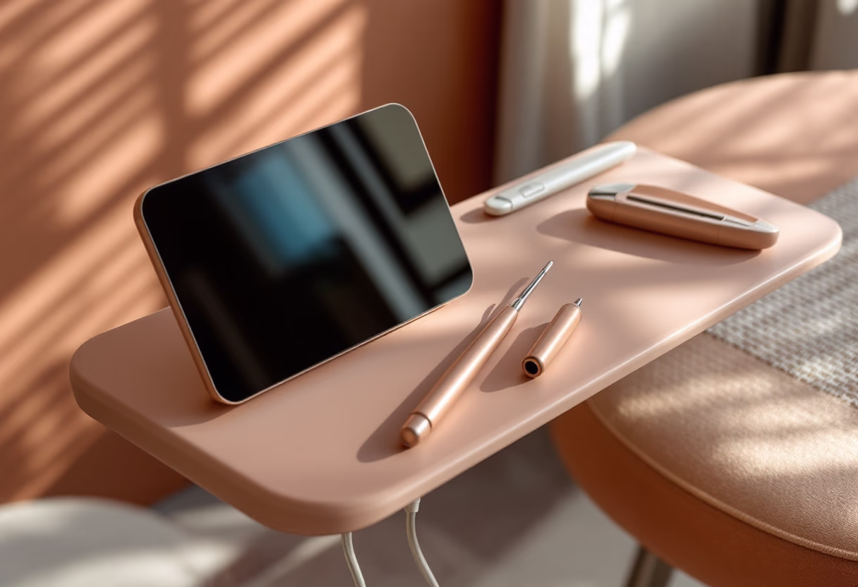 image of makeup kits display