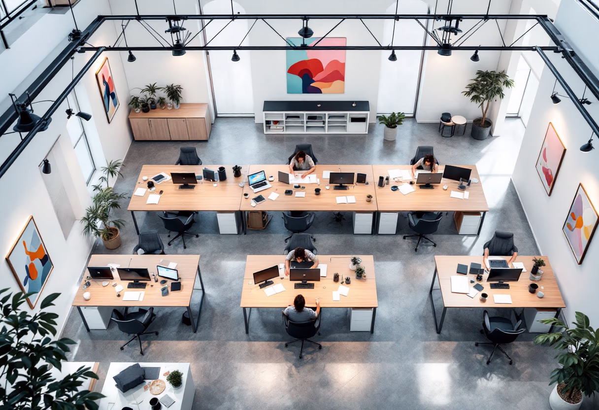 [background image] calm office setting (for a digital marketing & advertising agency)