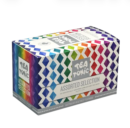 Tea Tonic Sampler of 20 Assorted Tea Bags