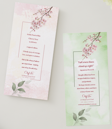 At the Foot of the Cherry Tree - Bookmark