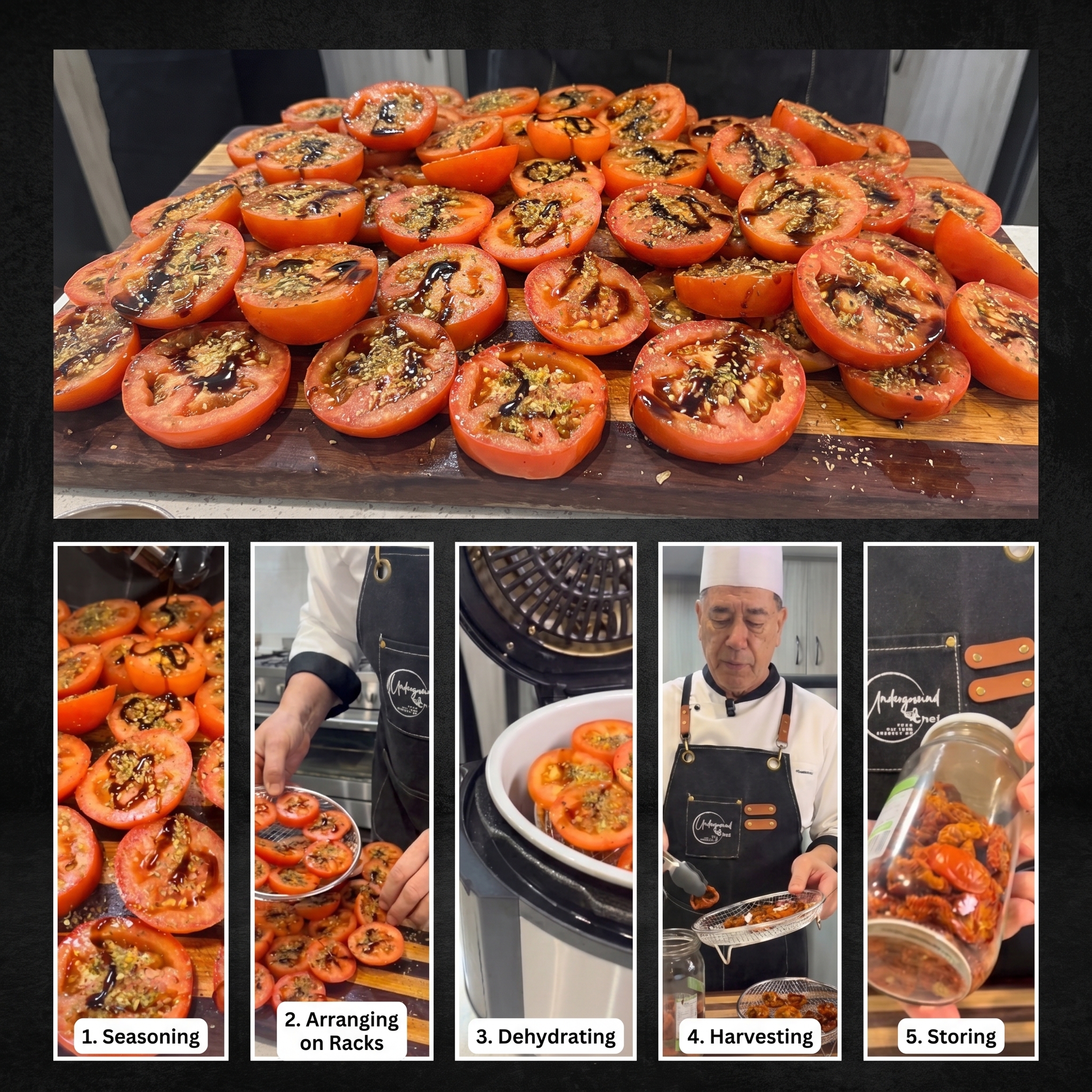 Dehydrating Tomatoes