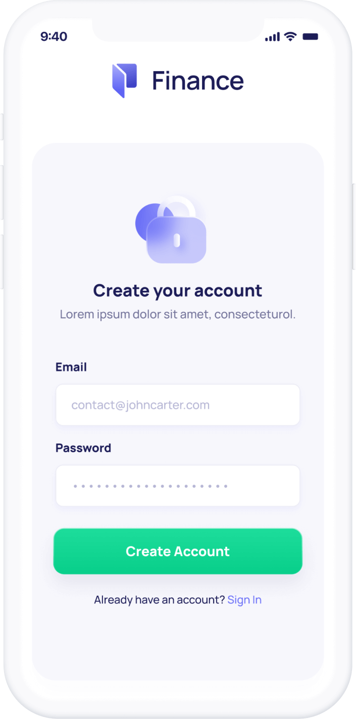 Finance App - Finance X Webflow Template
