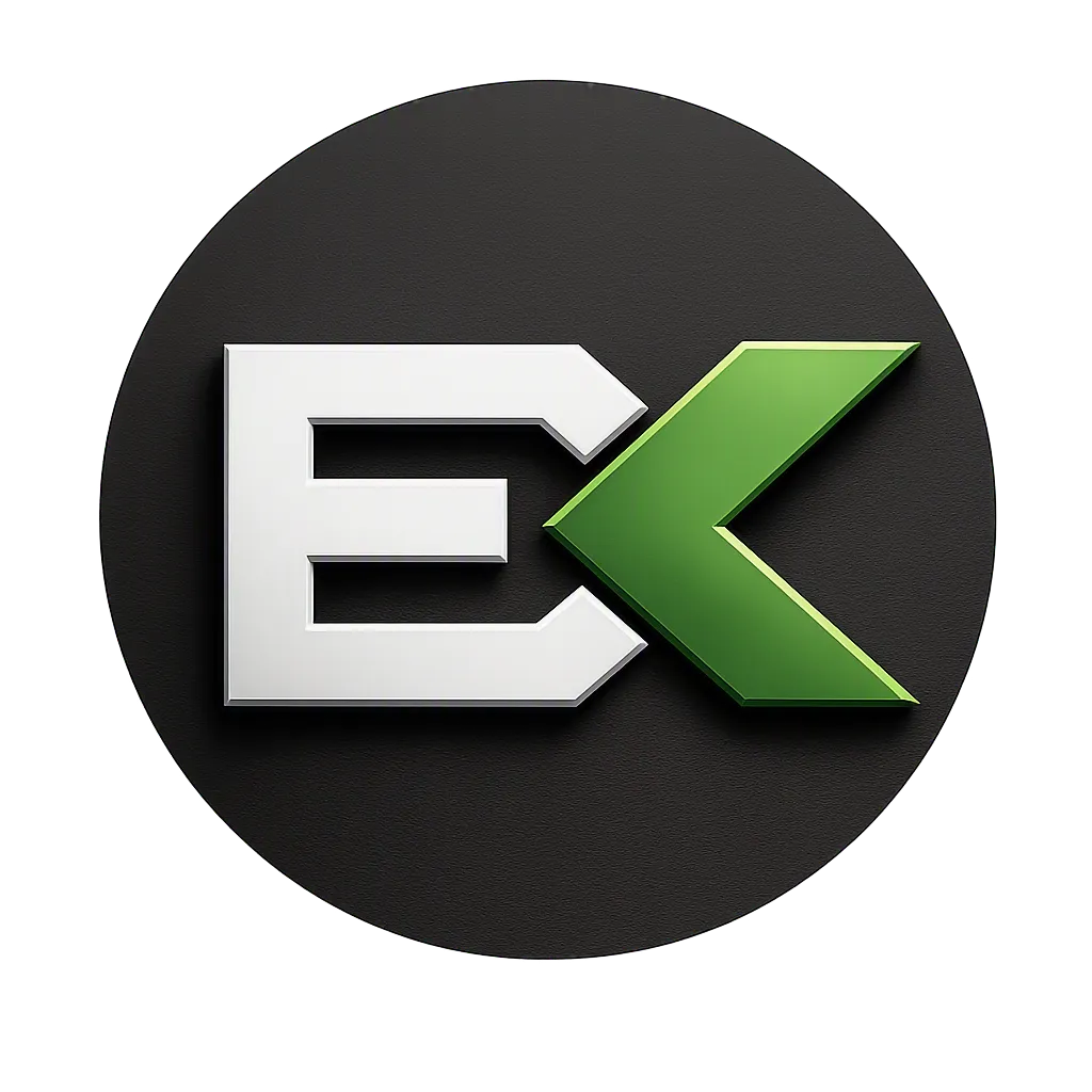Exelryx 3D logo
