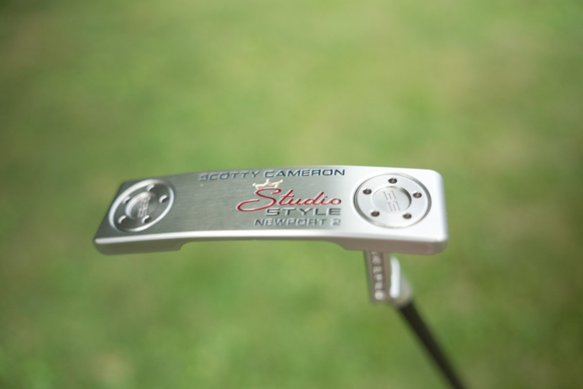 Scotty Cameron Studio Style Newport 2 putter face view
