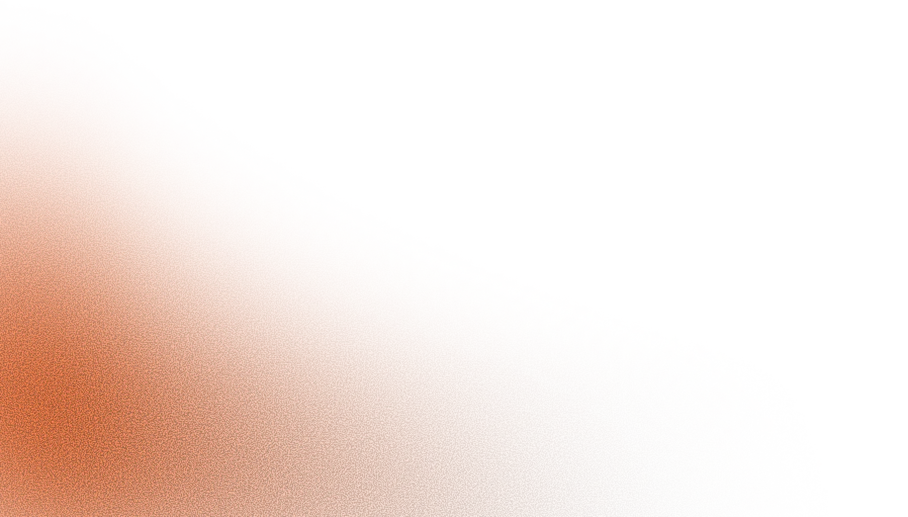 Abstract wave-like pattern with warm gradient colors transitioning from deep orange to light peach and a black background.