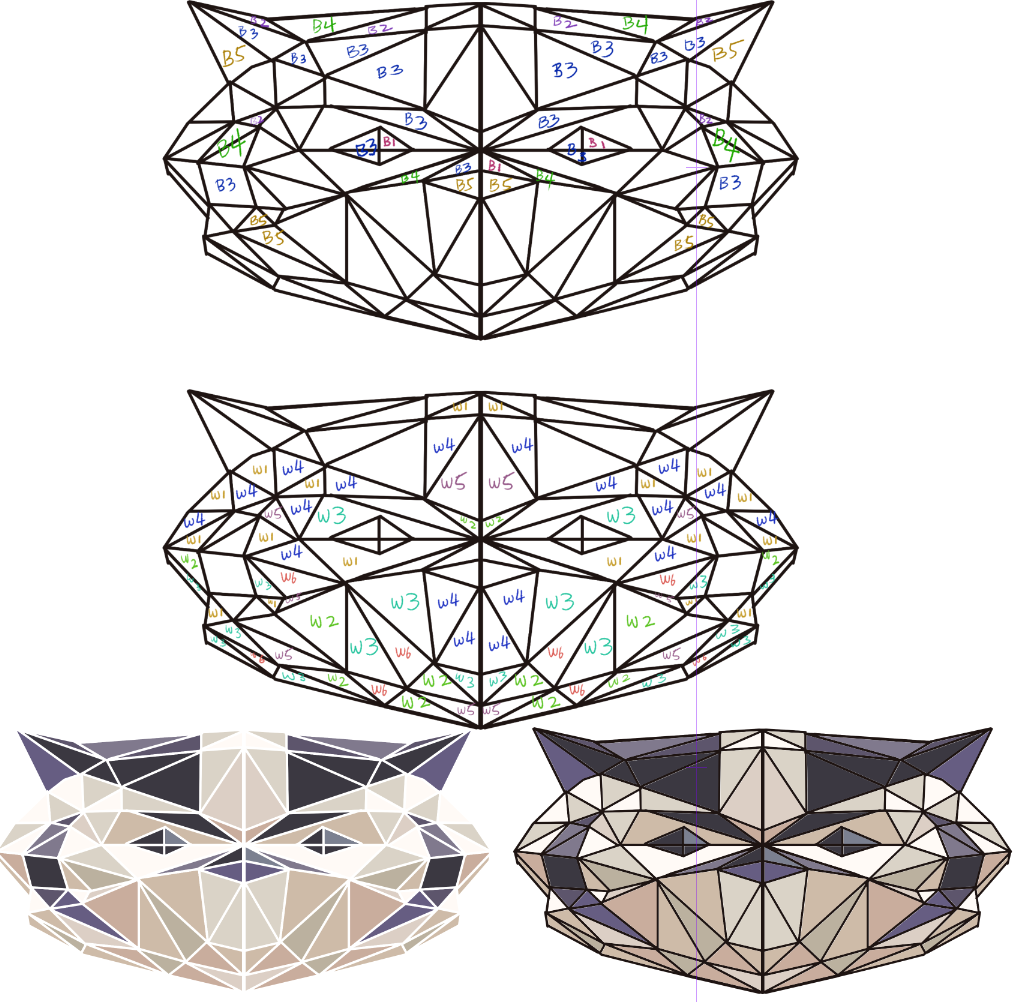 Our 3D wire-frame concept design...