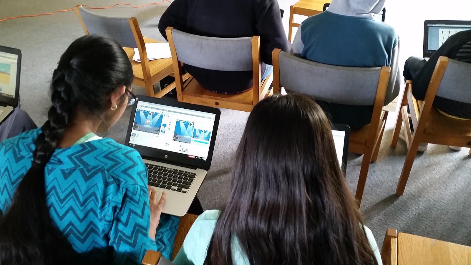 Coding using Scratch