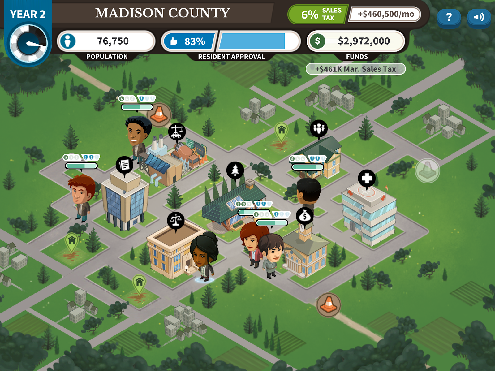 Counties Work screenshot