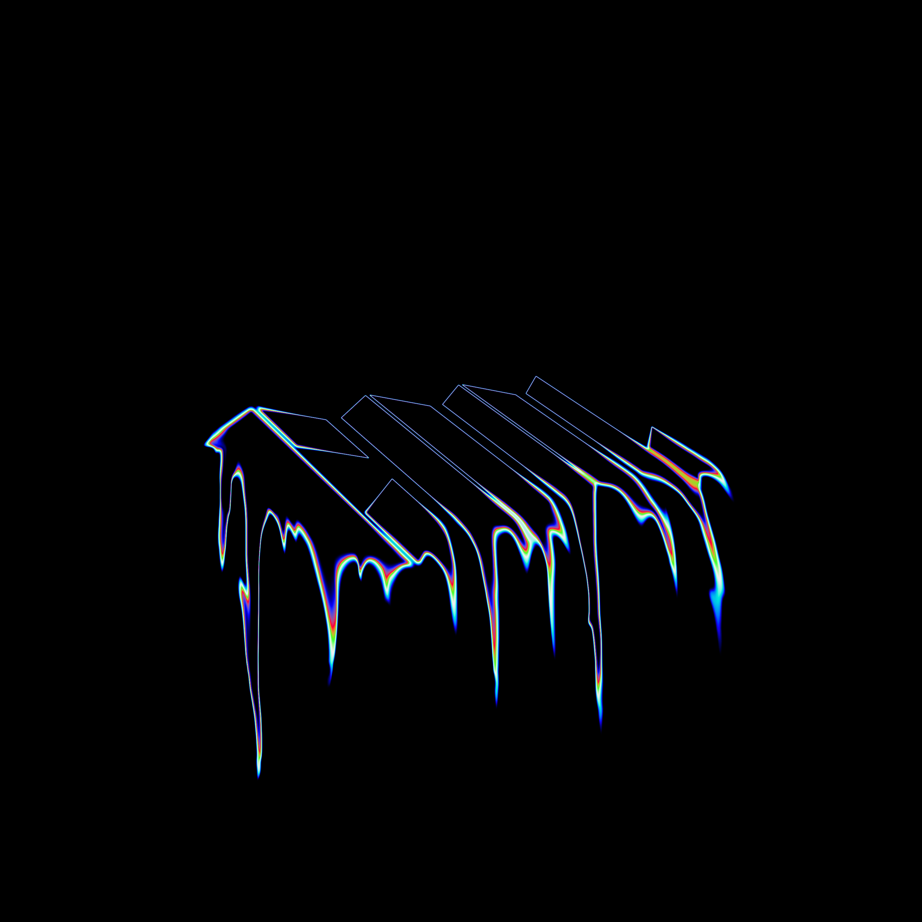 COAL logo render 03 — spectral outline