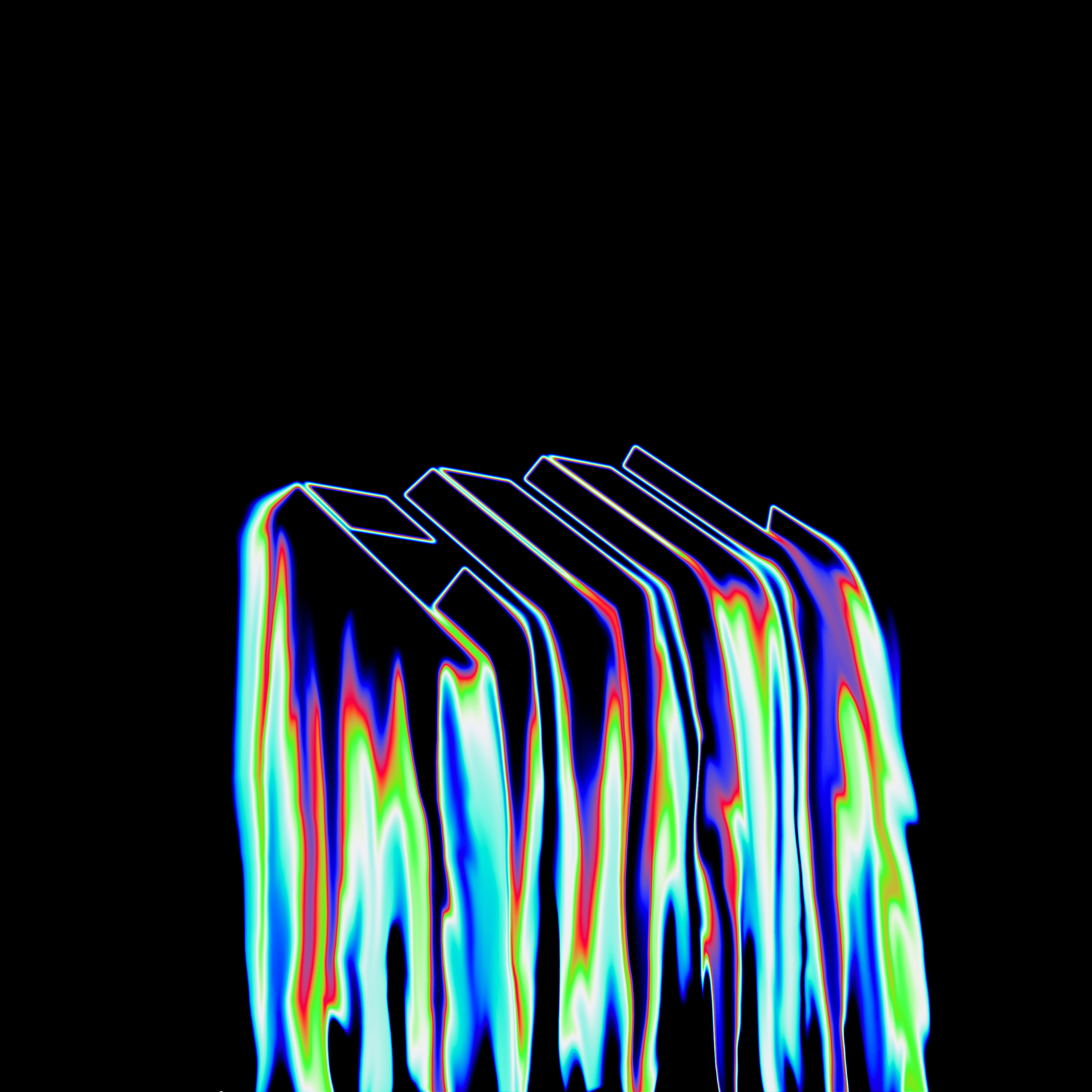 COAL logo render 02 — thermal melt