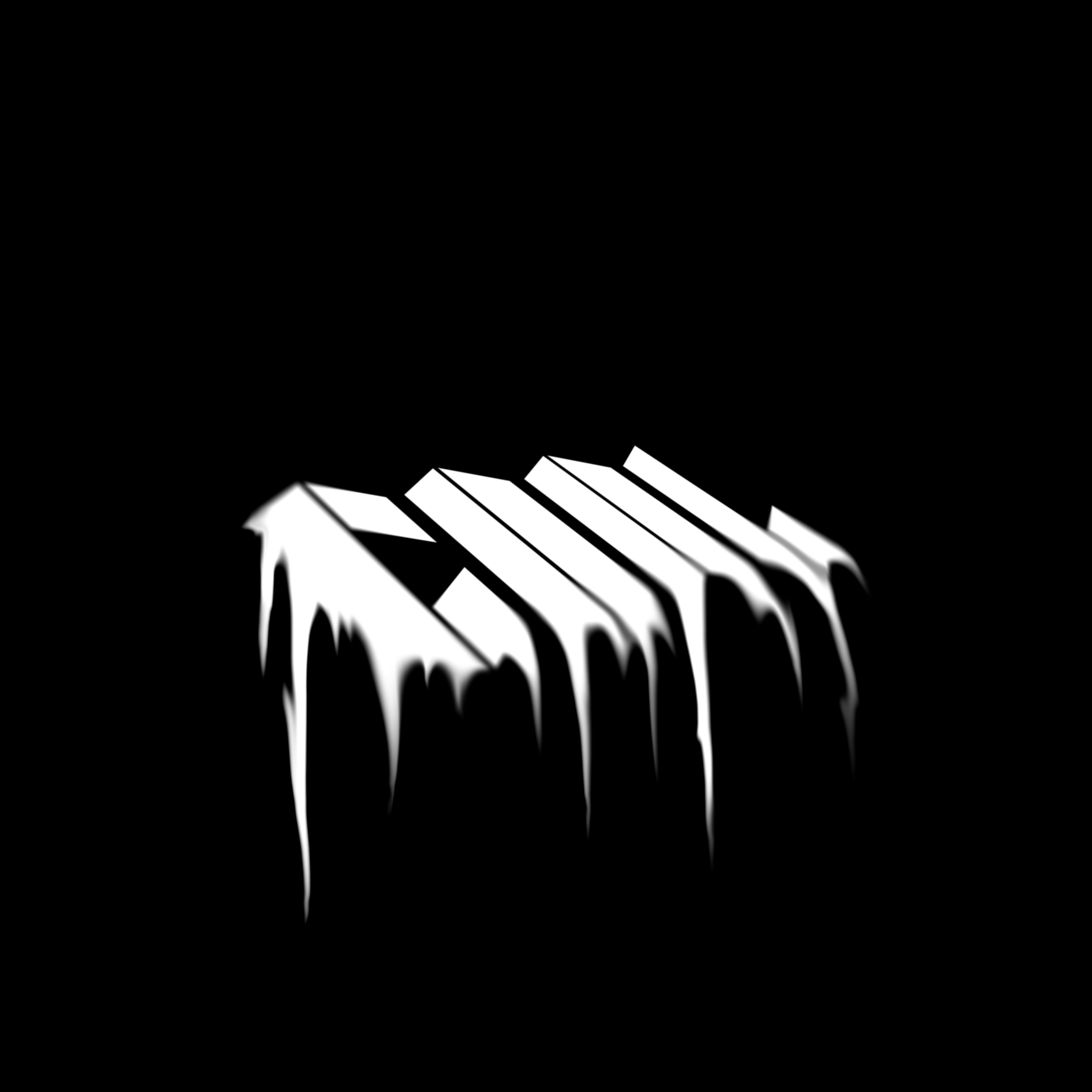 COAL logo render 04 — white drip