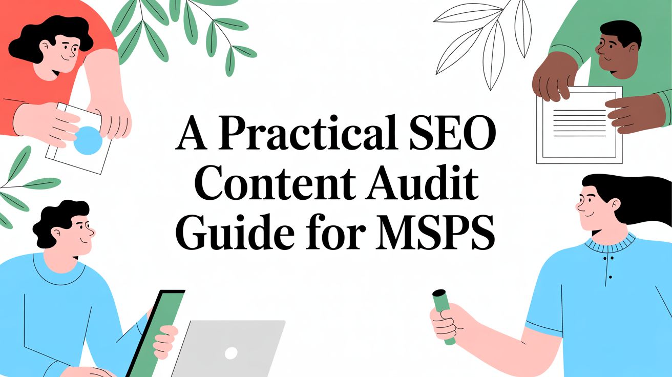 A Practical SEO Content Audit Guide for MSPs