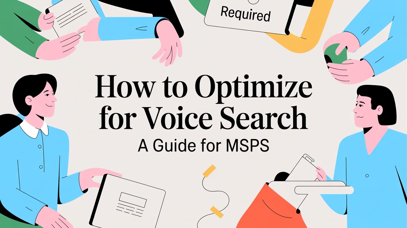 How to Optimize for Voice Search: A Guide for MSPs