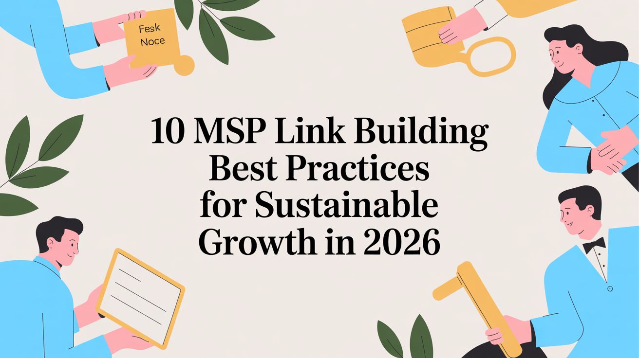 10 MSP Link Building Best Practices for Sustainable Growth in 2026