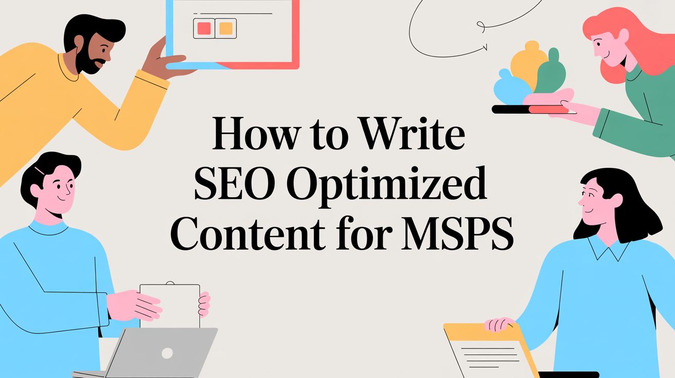How to Write SEO Optimized Content for MSPs in 2026