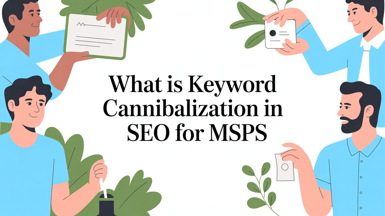 What Is Keyword Cannibalization In SEO for MSPs