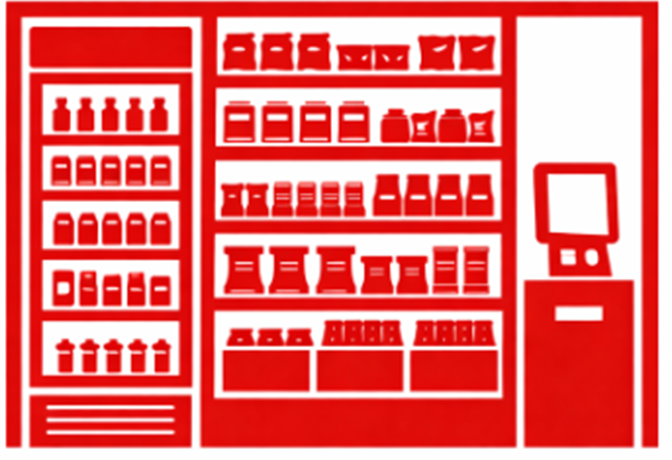 Apple and drink icon