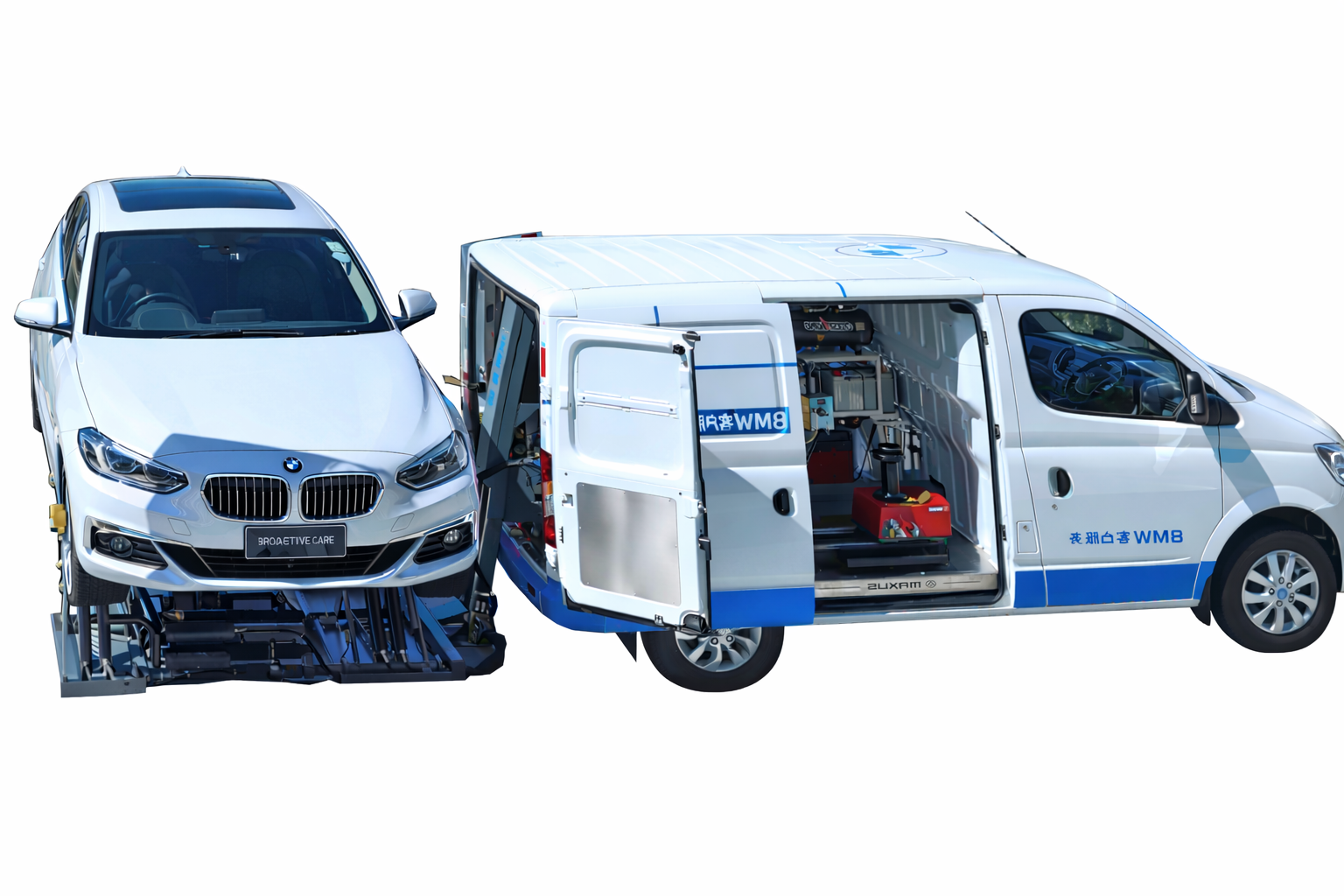 ServioAuto fuel-powered mobile service vehicle