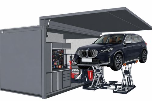ServioAuto modular automobile repair station