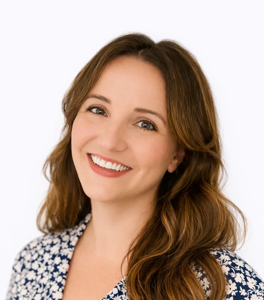 Jess Fitzek, occupational therapist at Adoption Care Services, smiling headshot