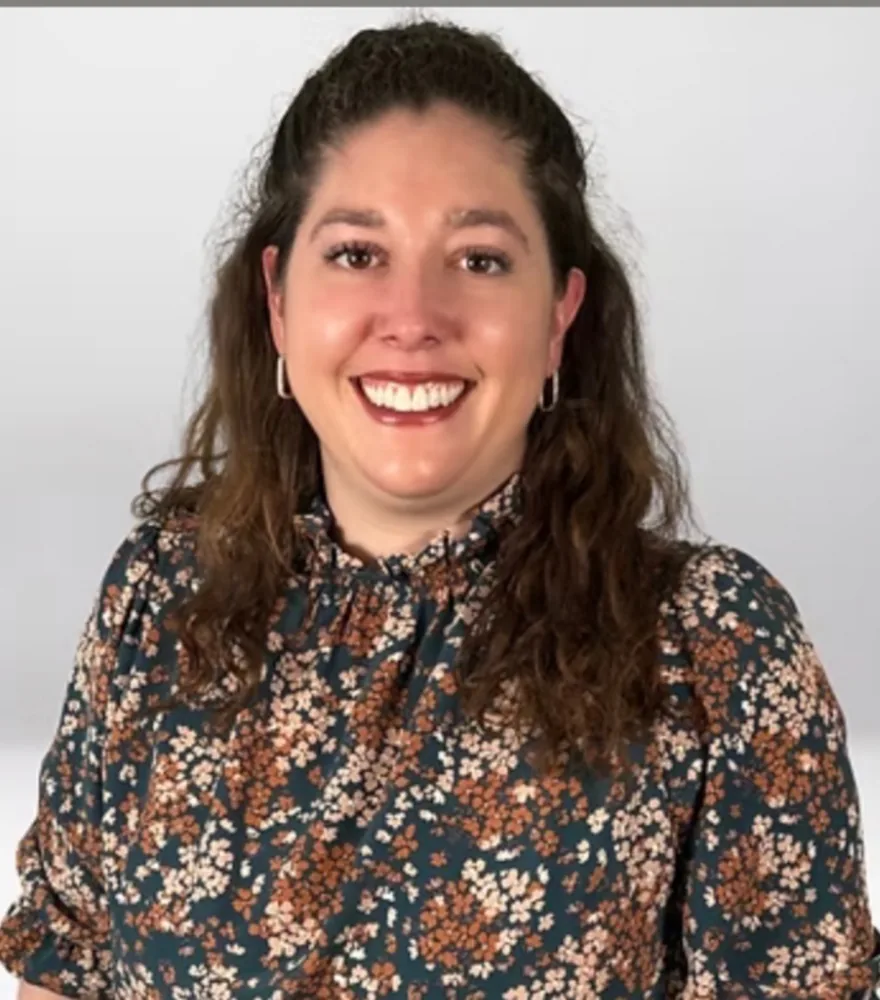 Holly Jones, licensed clinical social worker at Adoption Care Services, smiling headshot