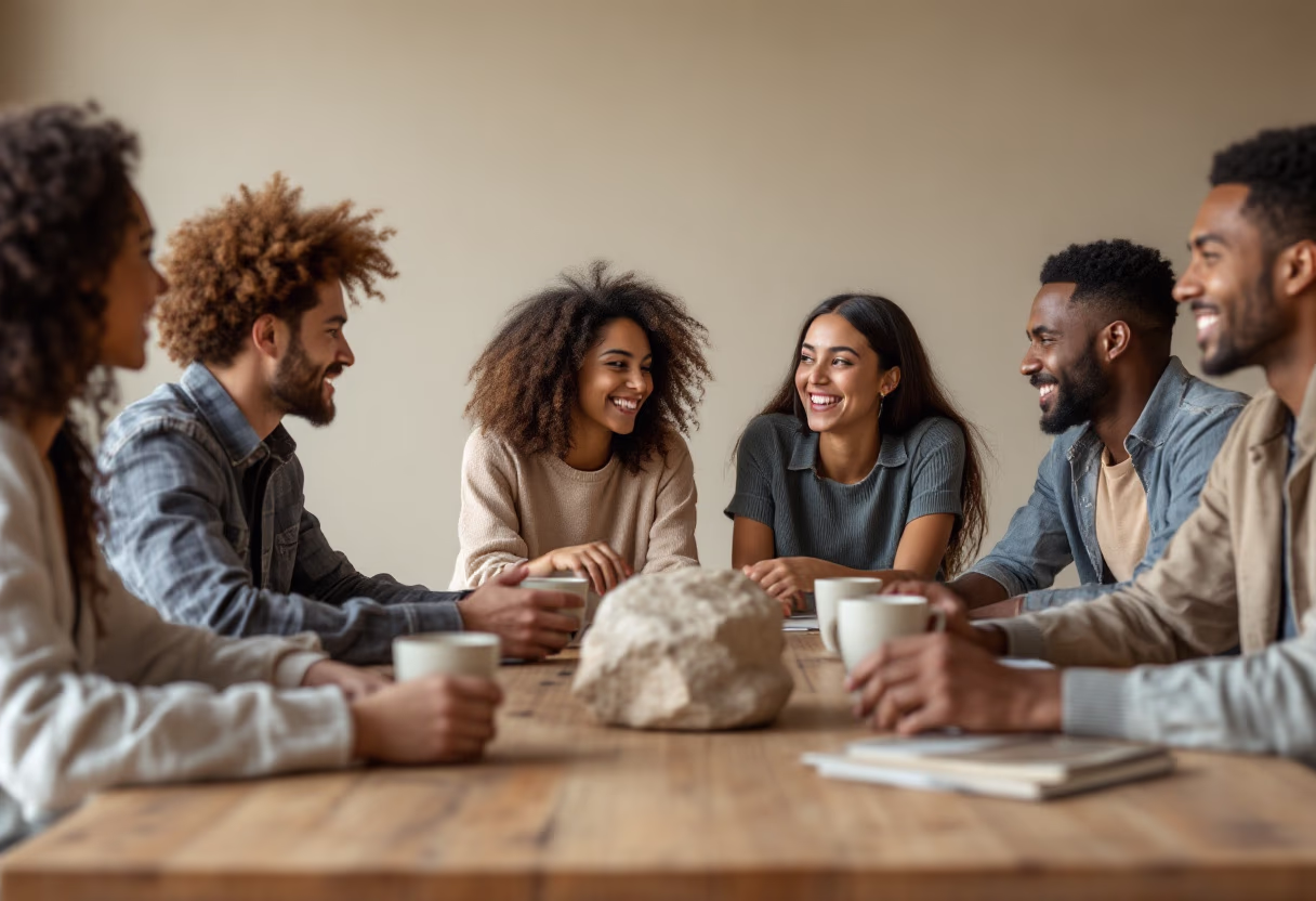 image of diverse group collaboration (for a hr tech)